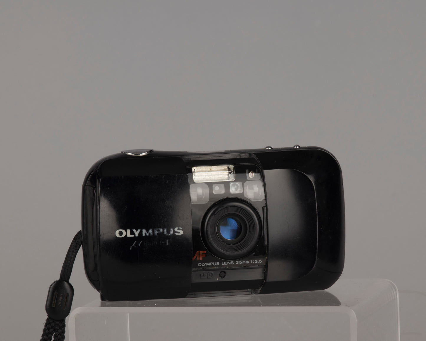 Appareil photo argentique Olympus Mju-1 (alias Infinity Stylus) 35 mm (viseur poussiéreux, mais testé sur film et fonctionnant très bien)