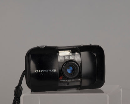 Appareil photo argentique Olympus Mju-1 (alias Infinity Stylus) 35 mm (viseur poussiéreux, mais testé sur film et fonctionnant très bien)