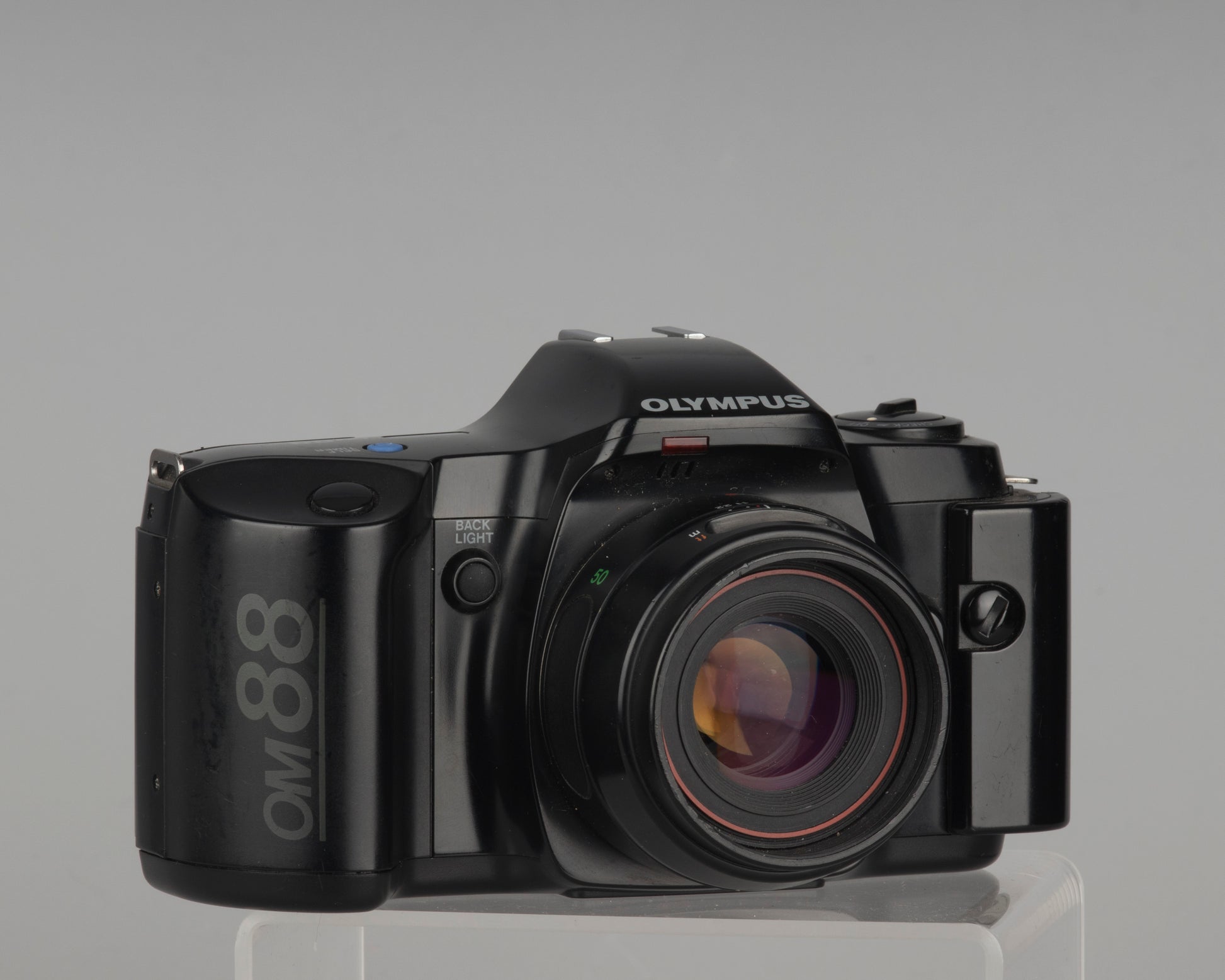 The Olympus OM-88 (aka Olympus OM-101) 35mm film SLR from 1988