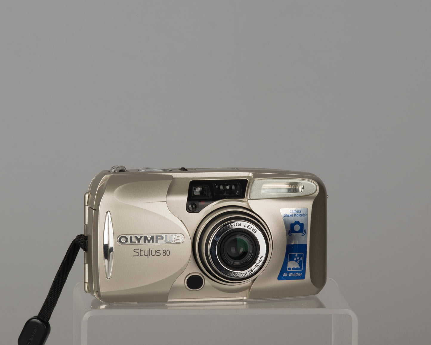 Olympus Stylus 80 (alias µ[mju:]-III 80) Appareil photo argentique 35 mm