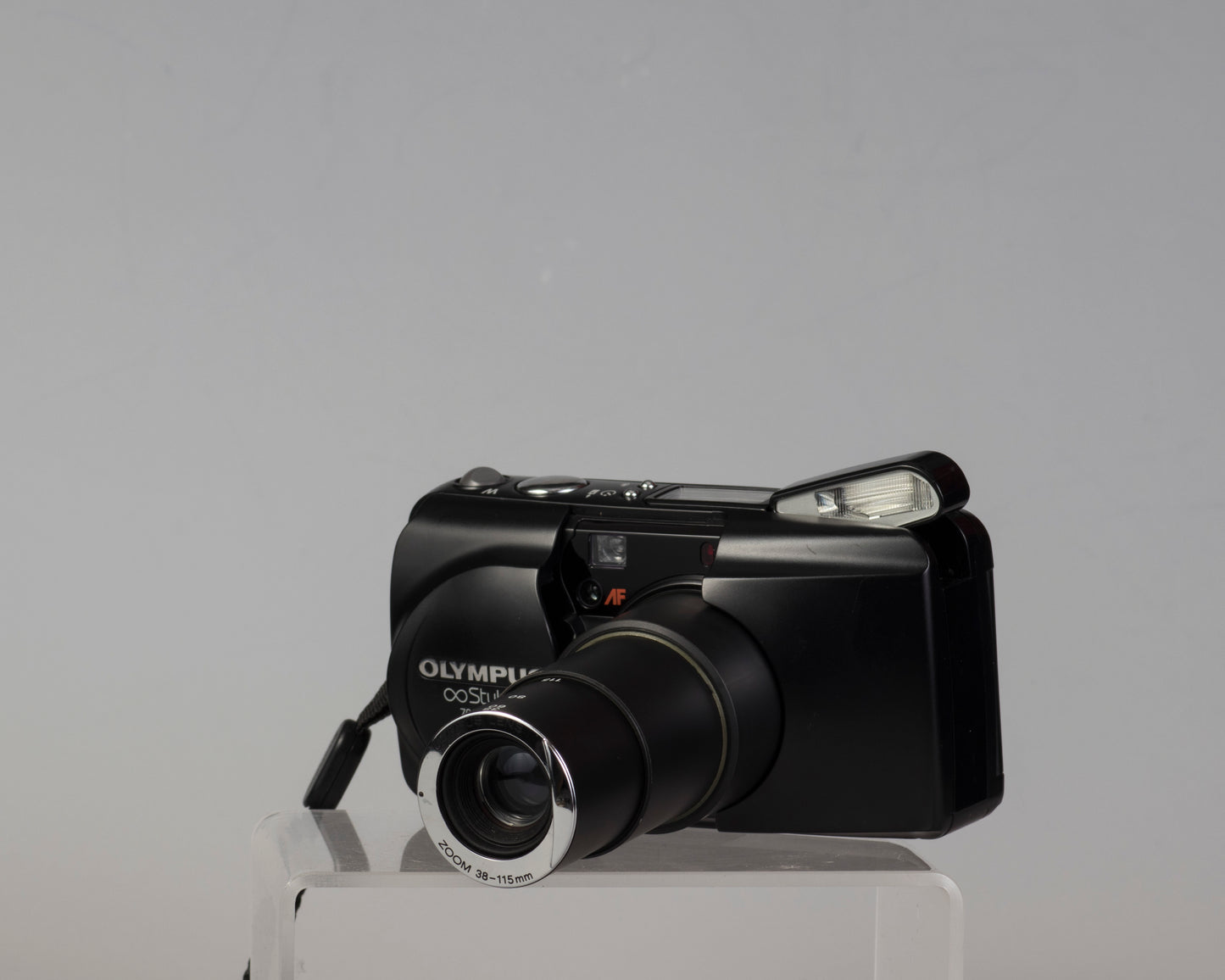 Olympus Infinity Stylus Zoom 115 35mm film camera