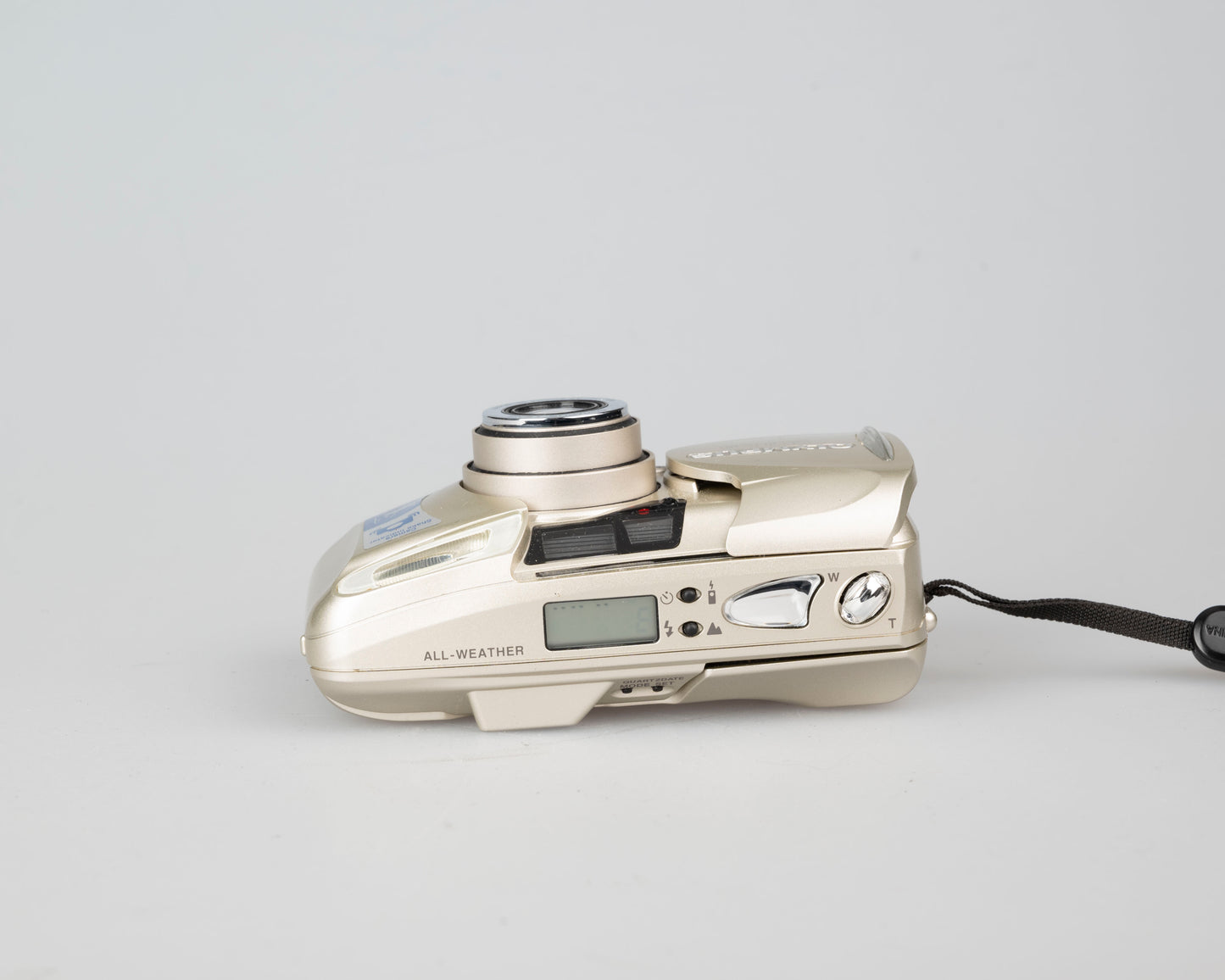 Olympus Stylus 80 (aka µ[mju:]-III 80) 35mm film camera w/ case (serial 4349346)