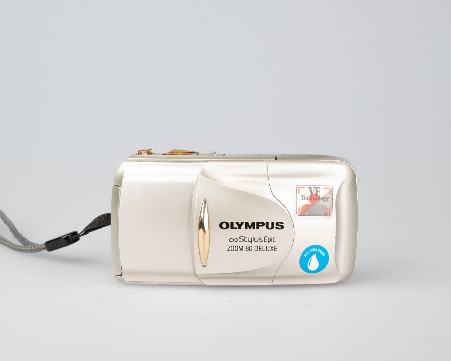 Olympus ∞ Stylus Epic Zoom 80 Deluxe 35mm film camera w/ case (serial 1130828)