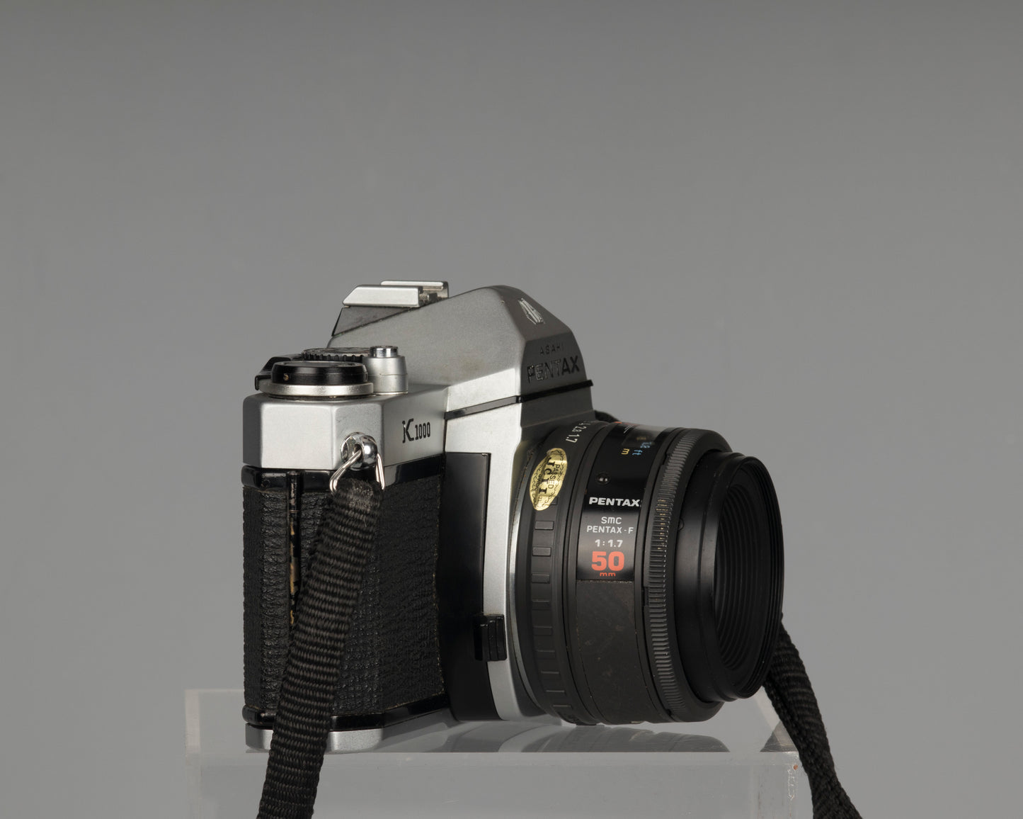 Pentax K1000 side view (film advance side)