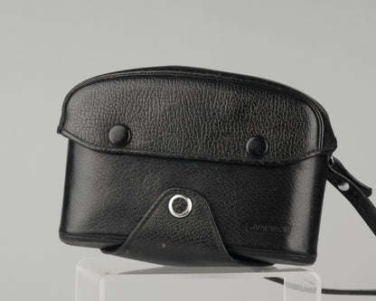Pentax Spotmatic SP II w/ SMC Takumar 55mm f1.8 lens + leather case // modified for modern batteries