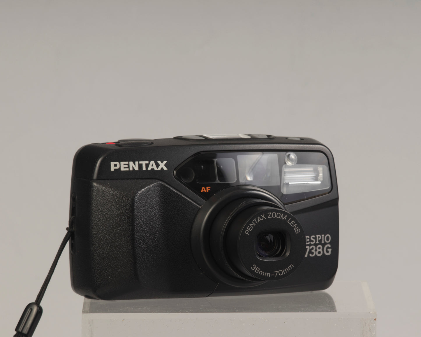 Appareil photo Pentax Espio 738G 35 mm avec étui d'origine (série 1710853)