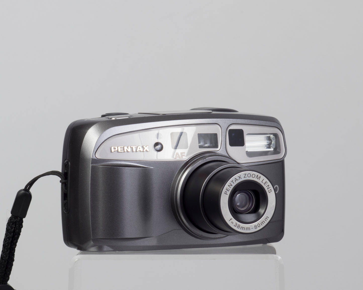 The Pentax Espio 80 35mm point-and-shoot (zoomed out)