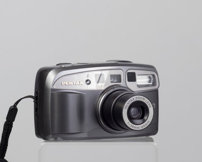 The Pentax Espio 80 35mm point-and-shoot (zoomed out)