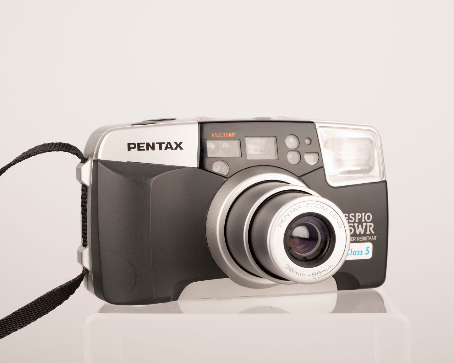 Appareil photo Pentax Espio 95WR 35 mm avec étui d'origine (série 5441341)