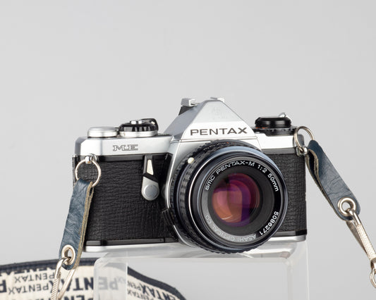 Pentax ME 35mm SLR w/ SMC Pentax M 50mm f2 lens (serial 2040953)