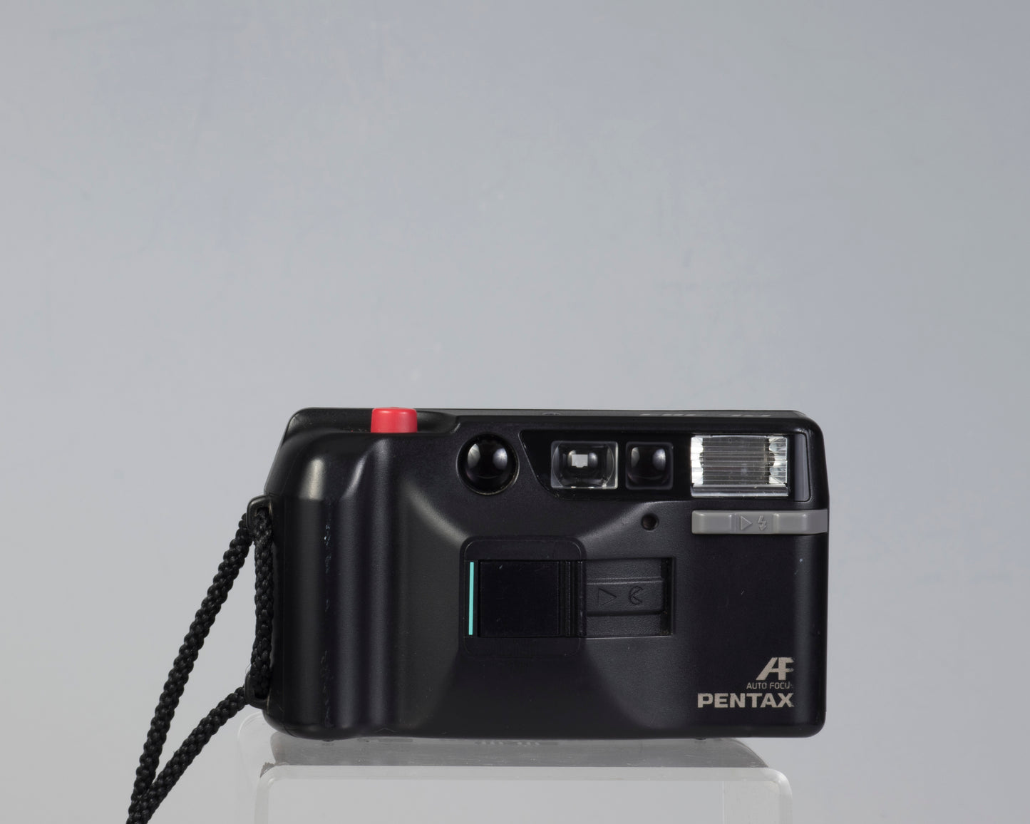 Pentax PC-303 compact 35mm camera *flash not working; otherwise OK* (serial 8251393)
