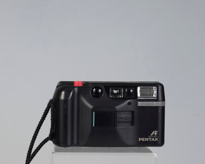Pentax PC-303 compact 35mm camera *flash not working; otherwise OK* (serial 8251393)