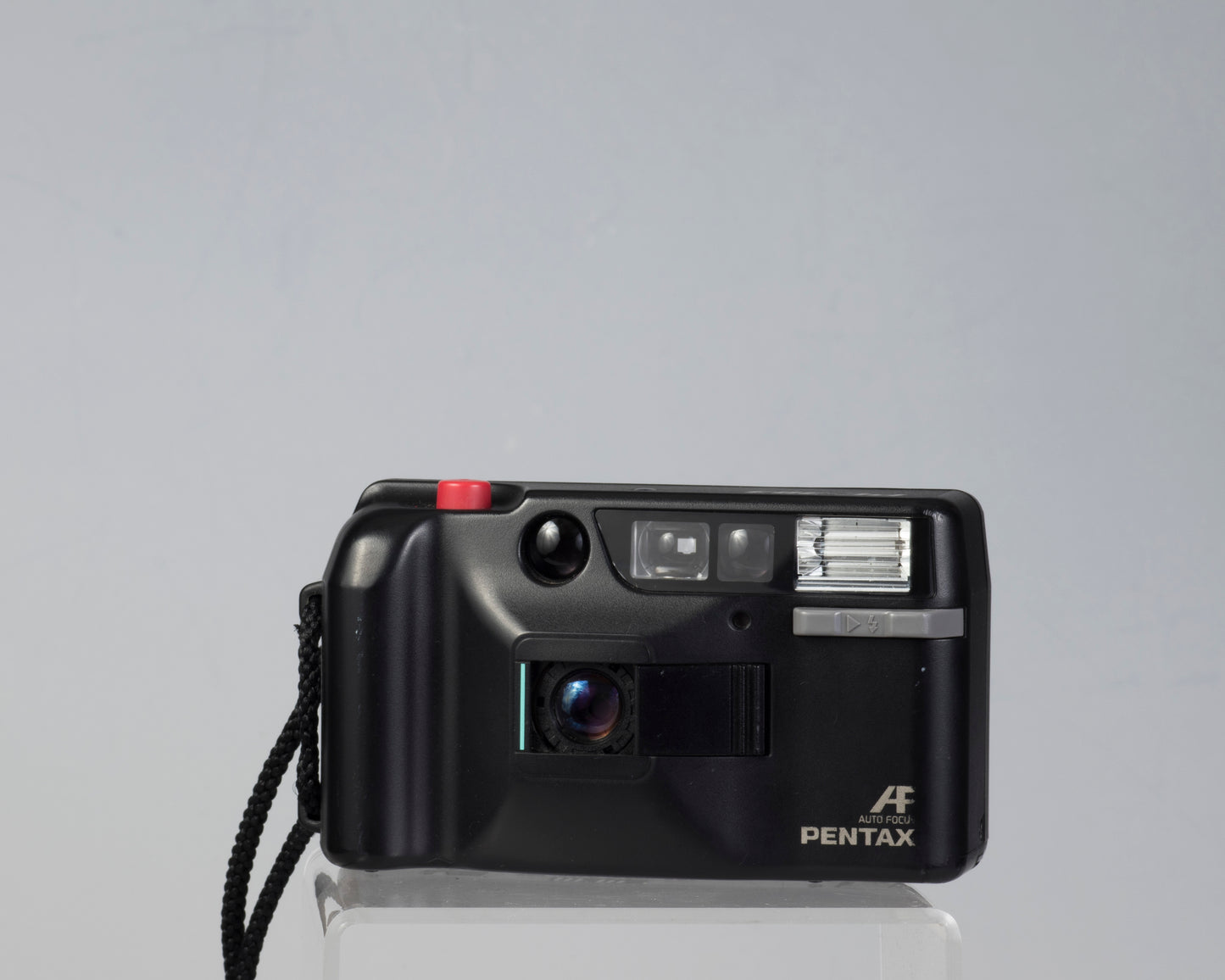 Pentax PC-303 compact 35mm camera *flash not working; otherwise OK* (serial 8251393)
