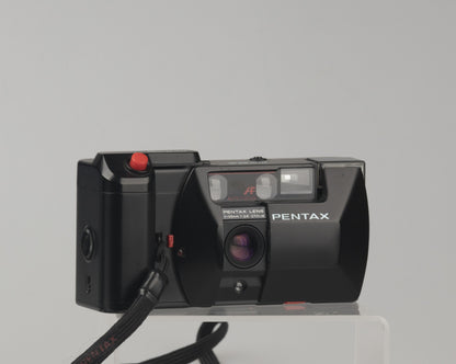 Pentax PC35AF 35mm camera with the PC35 Winder accessory