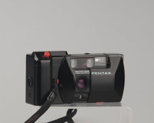 Pentax PC35AF 35mm camera with the PC35 Winder accessory
