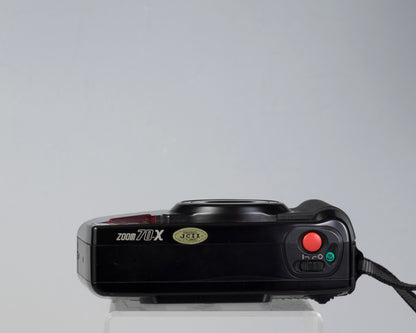 Pentax Zoom 70-X 35mm camera *LCD screen issues; otherwise works well* (serial 7813716)
