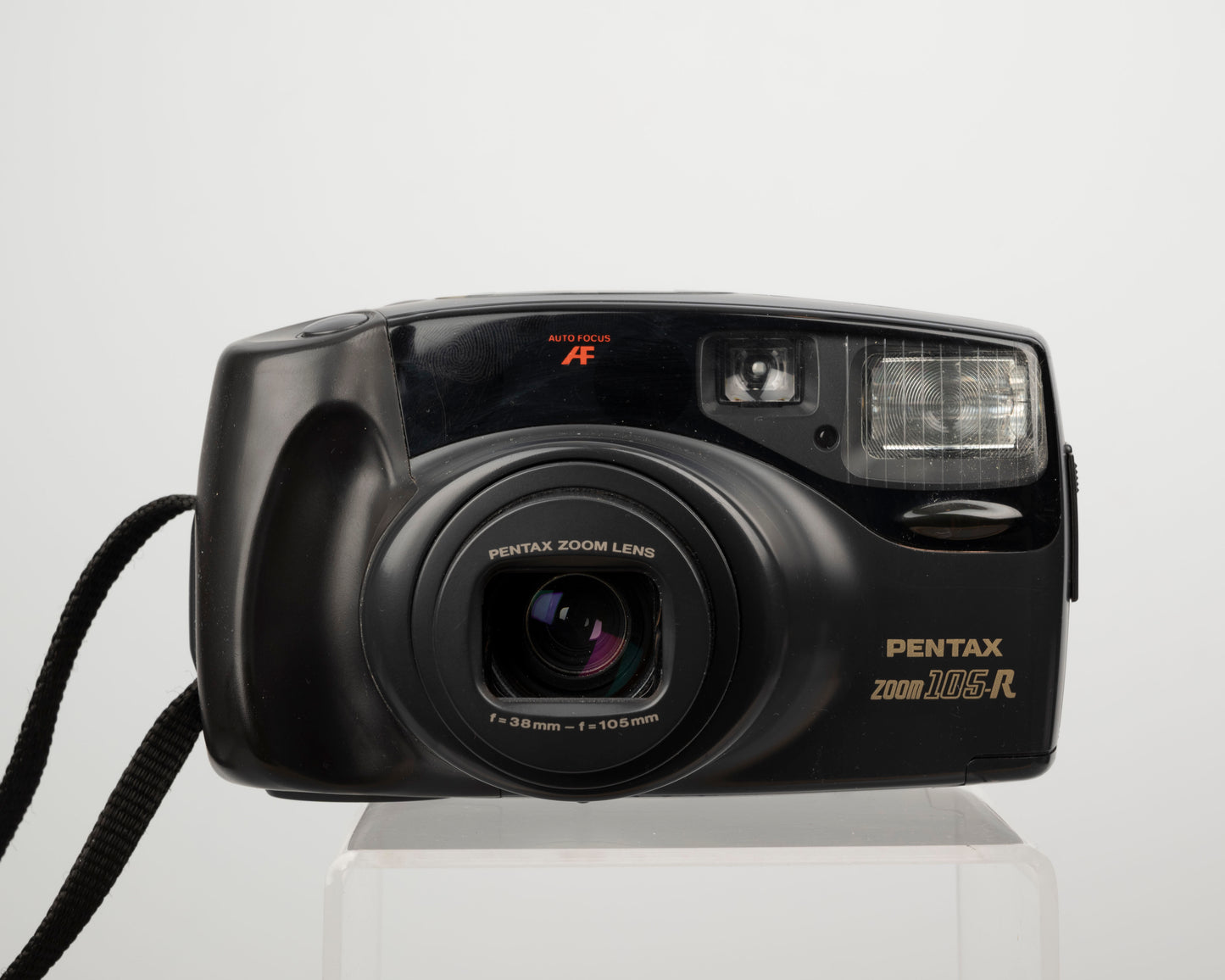 Pentax Zoom 105-R 35mm camera w/case and manual (serial 2483300)
