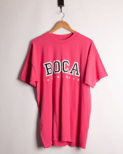 Pink BOCA t-shirt - made in Canada - large