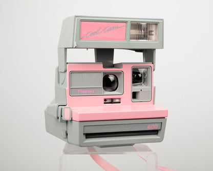 Appareil photo instantané Polaroid 600 Cool Cam gris et rose (série C8W38593)