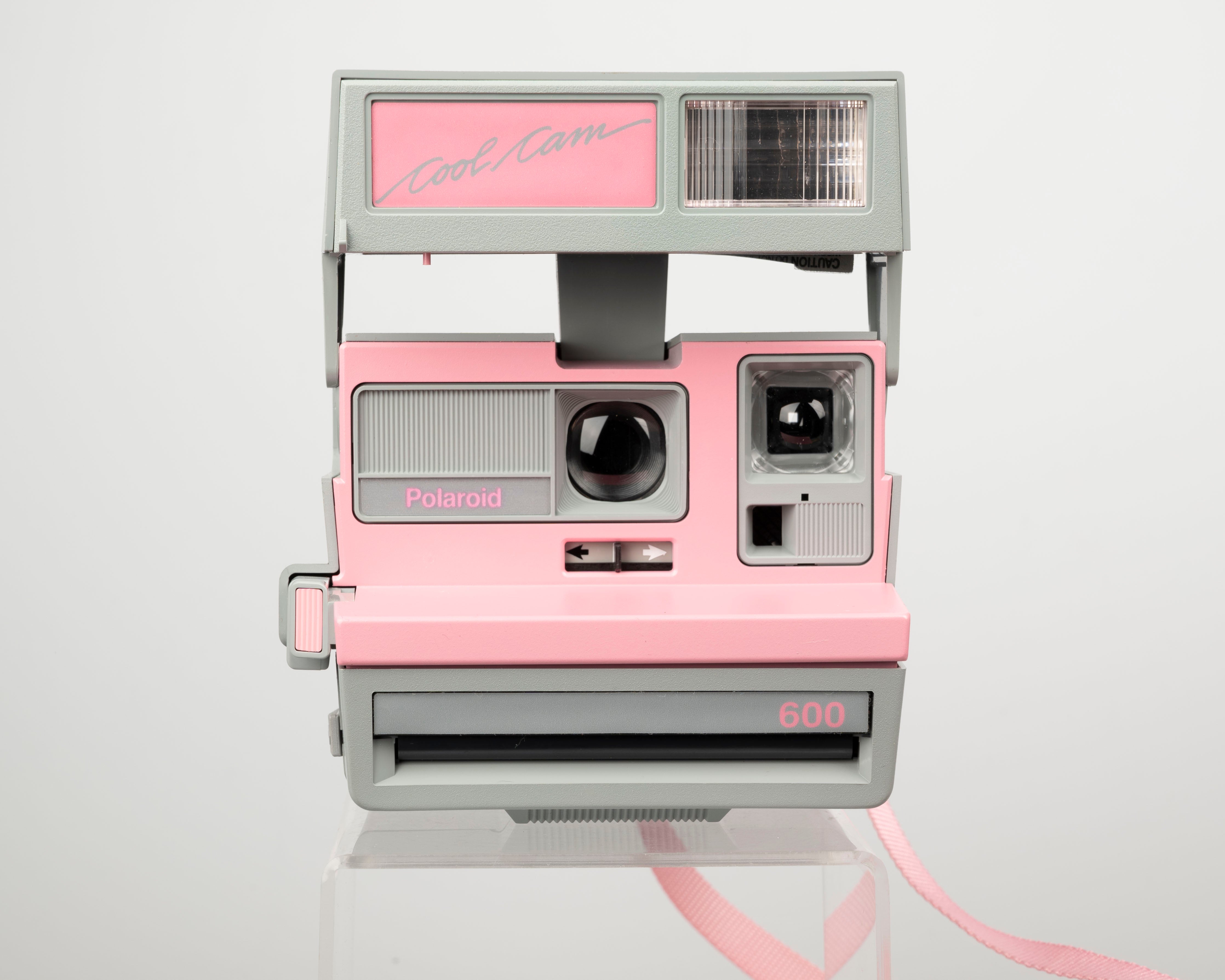 【美品】 Polaroid ポラロイド 600 Cool Cam クールカム Grey and Pink Polaroid 600 Cool Cam instant camera (serial