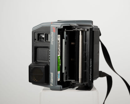 Appareil photo instantané Polaroid Impulse AF avec étui d'origine, filtre à prisme et manuel (série C4K18579YDCA)