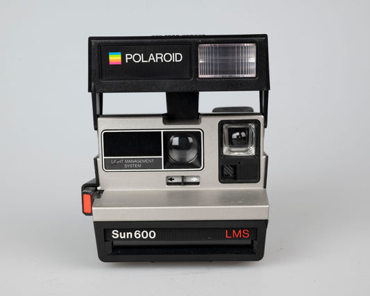 Polaroid Sun 600 LMS instant film camera (serial D3D888340NA)