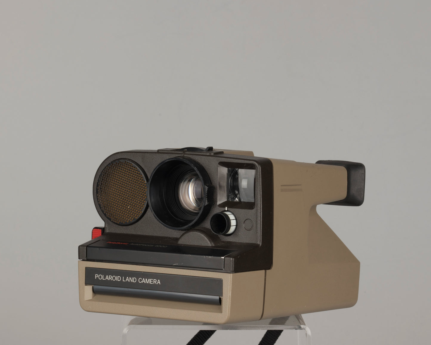 Appareil photo instantané Polaroid Polasonic 4000 (alias One Step Sonar) avec flash Polatronic