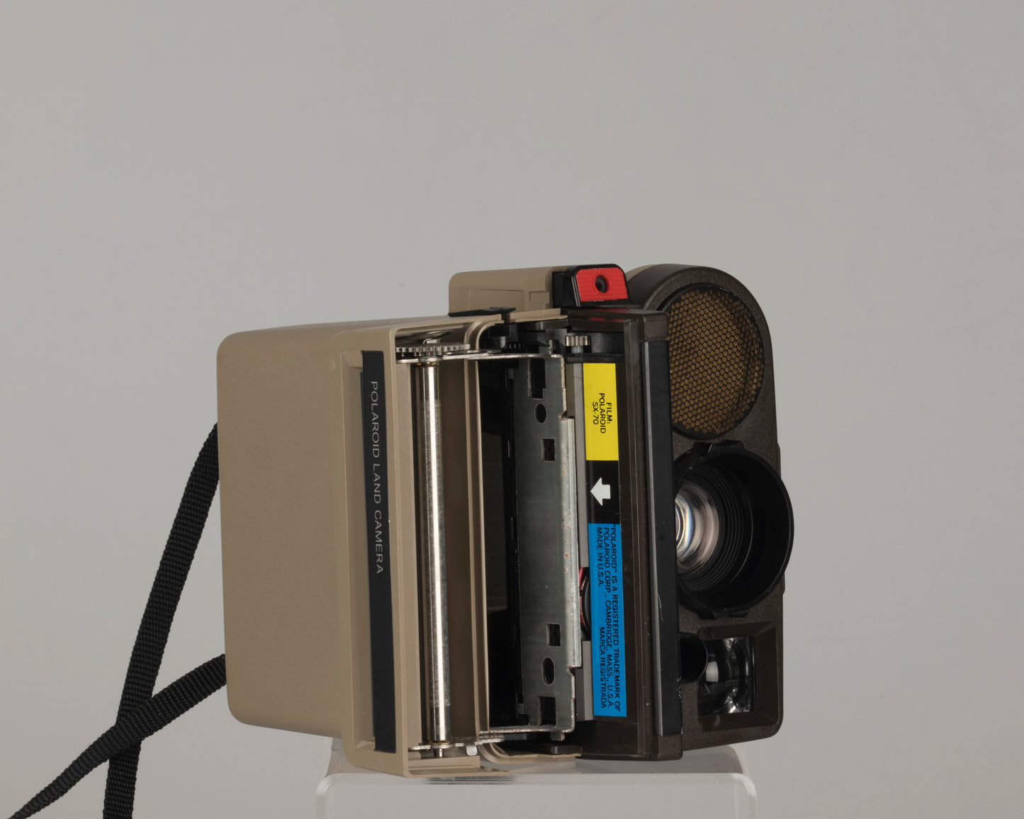 Appareil photo instantané Polaroid Polasonic 4000 (alias One Step Sonar) avec flash Polatronic