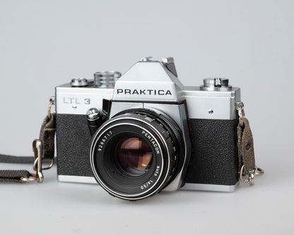 Praktica LTL 3 35mm film SLR camera w/Pentacon 50mm f1.8 lens (serial 344044)