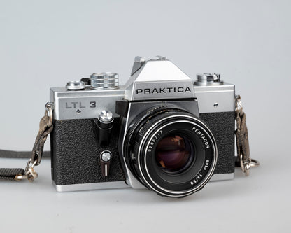 Praktica LTL 3 35mm film SLR camera w/Pentacon 50mm f1.8 lens (serial 344044)
