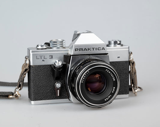 Praktica LTL 3 35mm film SLR camera w/Pentacon 50mm f1.8 lens (serial 344044)
