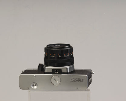 Praktica LTL 3 35mm film SLR camera w/Pentacon 50mm f1.8 lens and original case