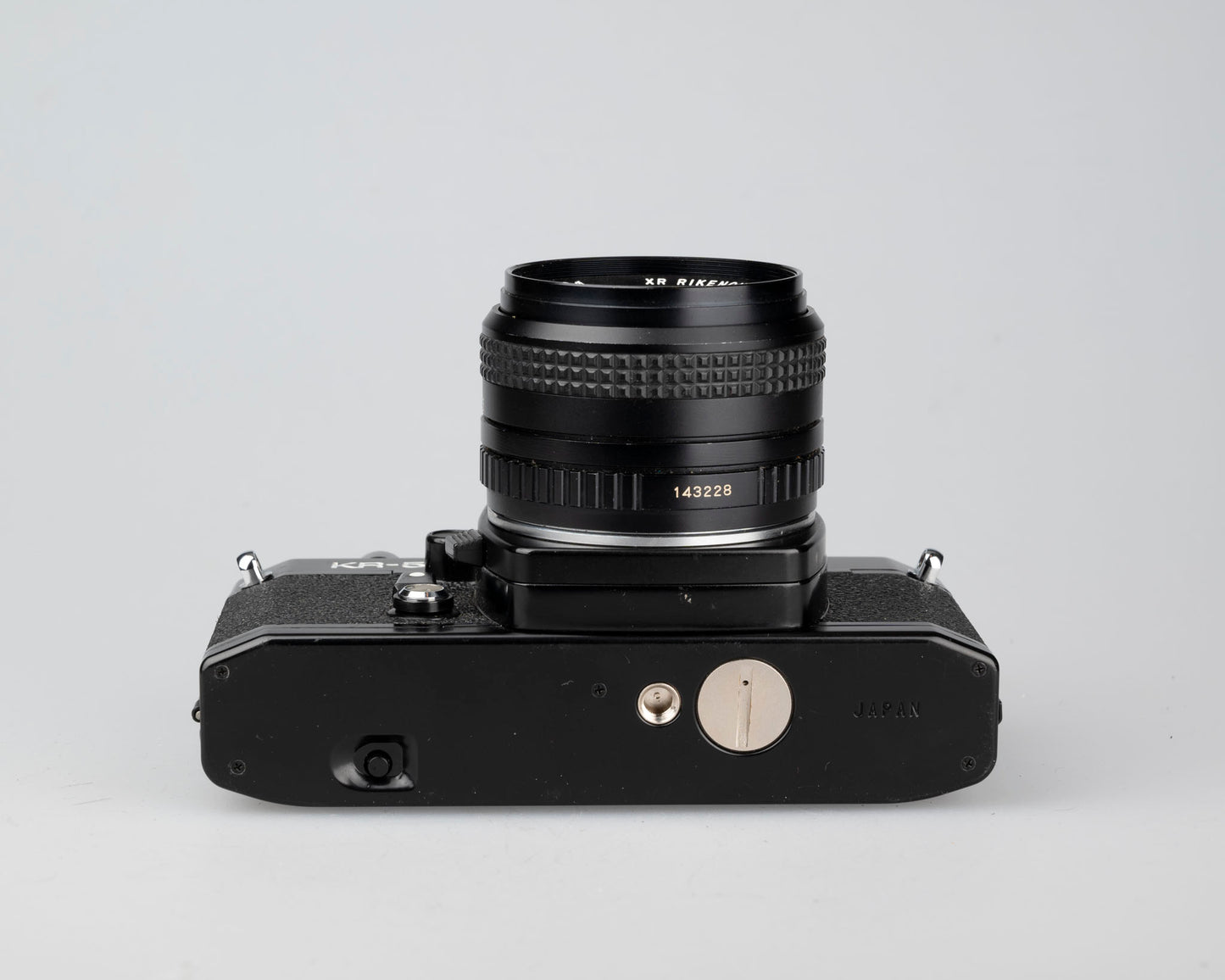 Ricoh XR-5 35mm SLR + XR Rikenon 50mm 1:2 lens (serial 50344819)