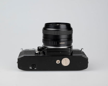 Ricoh XR-5 35mm SLR + XR Rikenon 50mm 1:2 lens (serial 50344819)