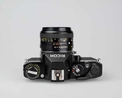 Ricoh XR-5 35mm SLR + XR Rikenon 50mm 1:2 lens (serial 50344819)