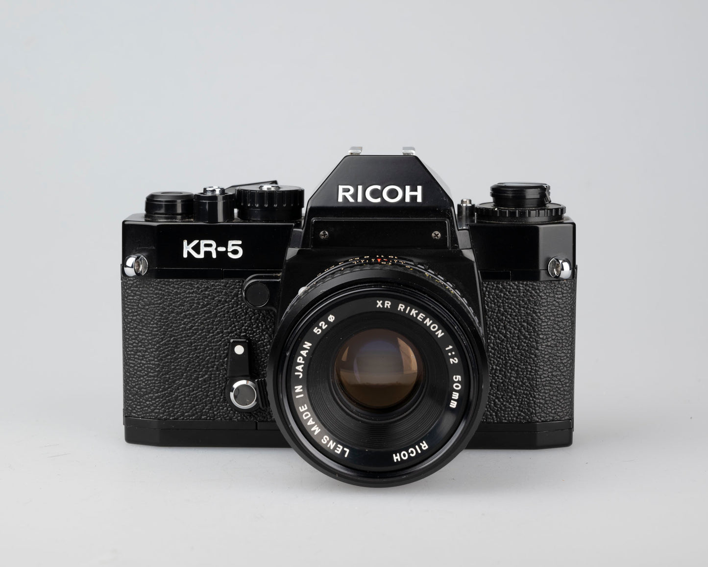 Ricoh XR-5 35mm SLR + XR Rikenon 50mm 1:2 lens (serial 50344819)