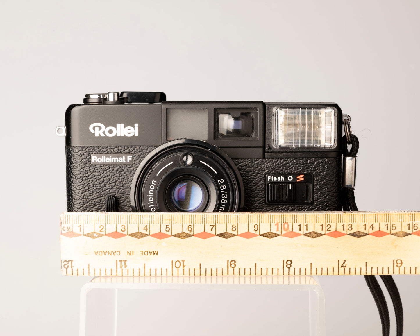 Rolleimat F 35mm zone focus camera w/ box, case, and manual