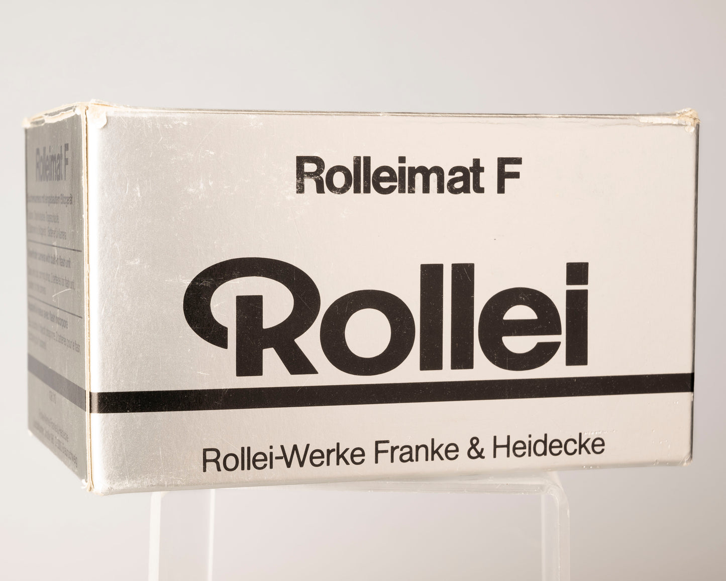 Rolleimat F 35mm zone focus camera w/ box, case, and manual
