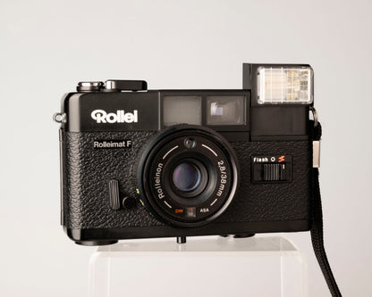 Rolleimat F 35mm zone focus camera w/ box, case, and manual