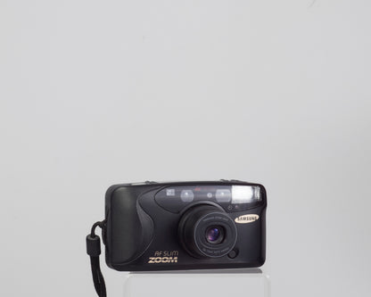 Samsung AF Slim Zoom 35mm film camera w/ case (flash not working)
