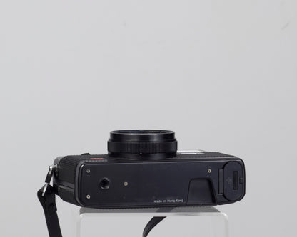 The Sears (Halina) MW35E is a simple zone focus 35mm camera (bottom view)
