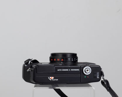 The Sears (Halina) MW35E is a simple zone focus 35mm camera (top view)