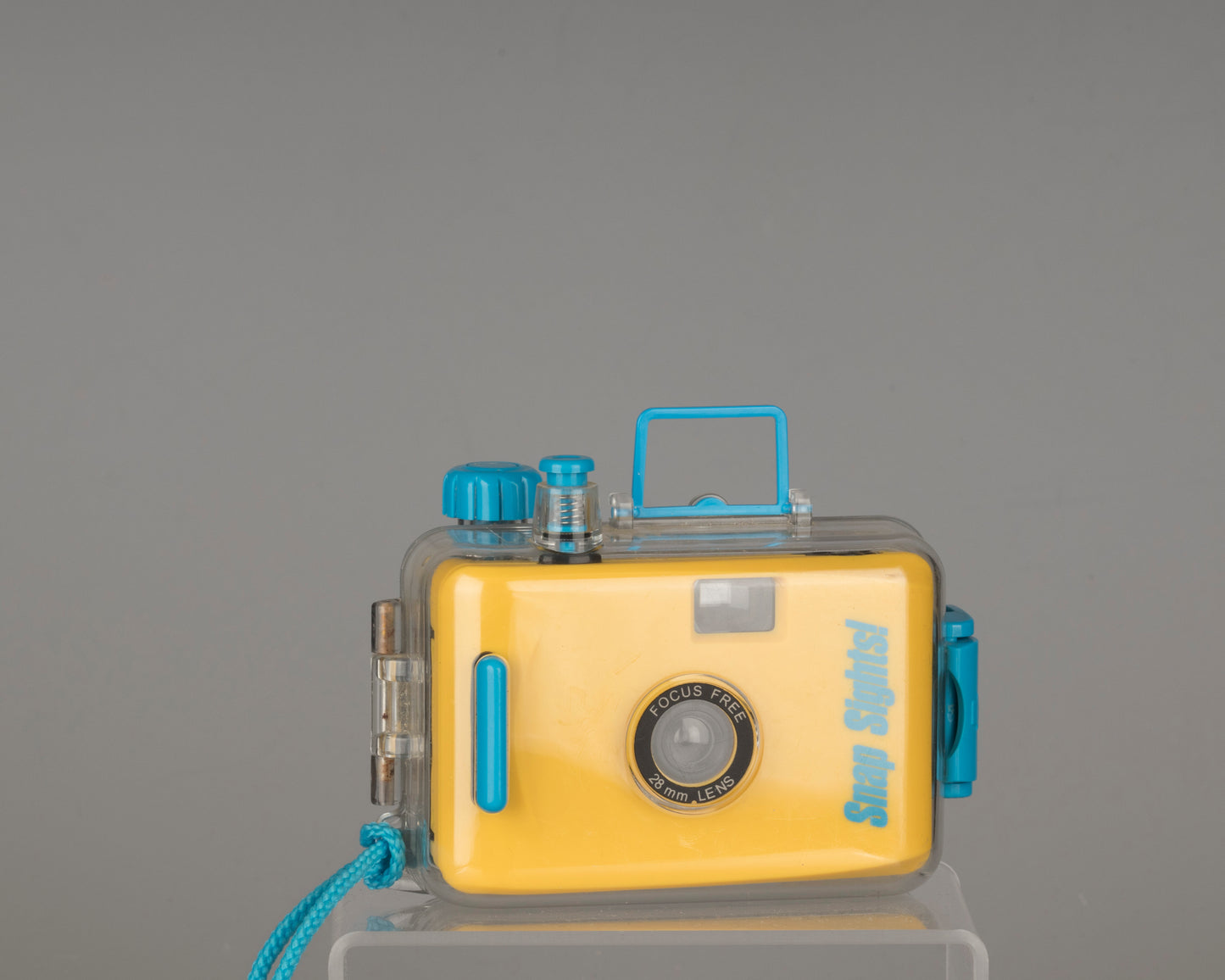 Snap Sights 35mm camera with underwater housing