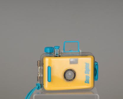 Snap Sights 35mm camera with underwater housing