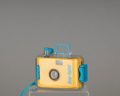 Snap Sights 35mm camera with underwater housing