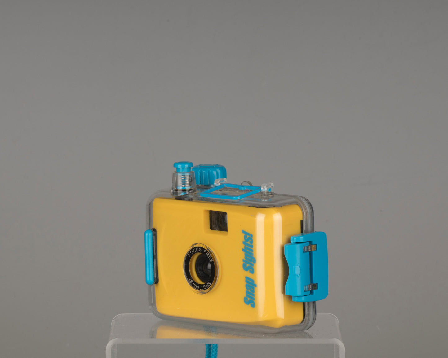Snap Sights 35mm camera with underwater housing