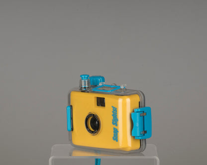 Snap Sights 35mm camera with underwater housing