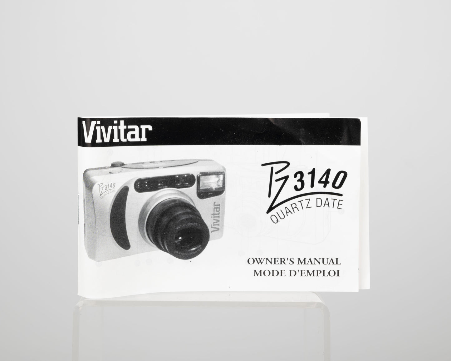 Appareil photo Vivitar PZ3140 35 mm avec boîte d'origine et manuel