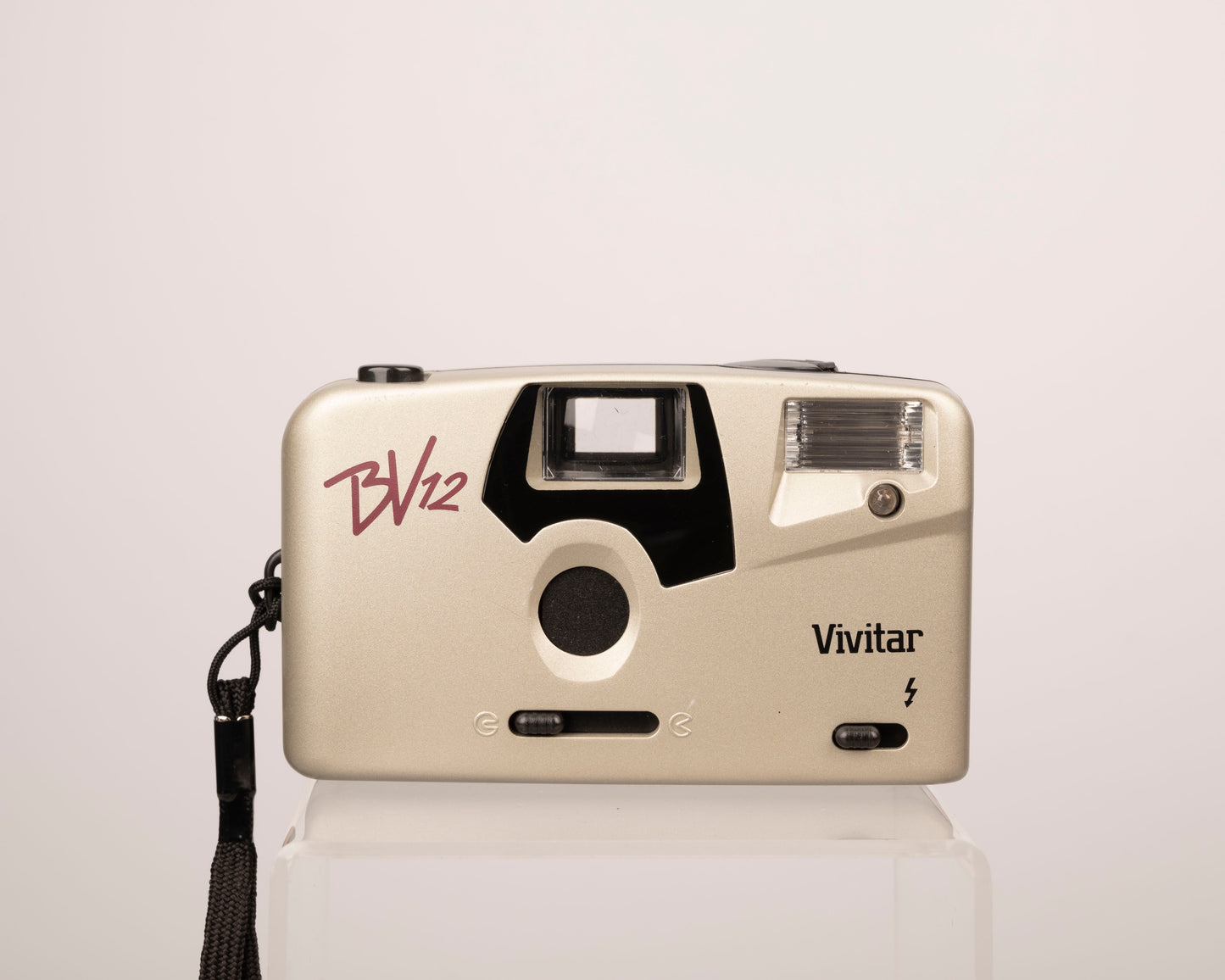 Appareil photo argentique Vivitar BV12 35 mm avec étui (série C9075)