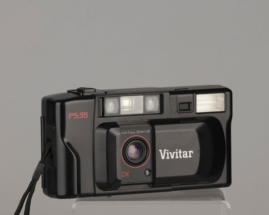 Vivitar PS35 35mm film camera (flash not working; otherwise OK)